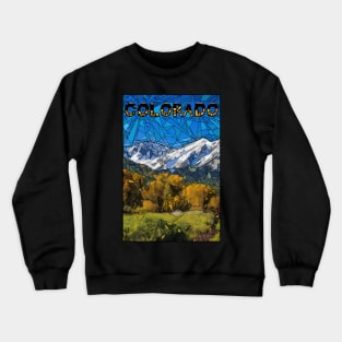 Colorado glass Crewneck Sweatshirt